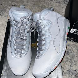 Air Jordan Retro 10 Cool Grey 2018 Size 12