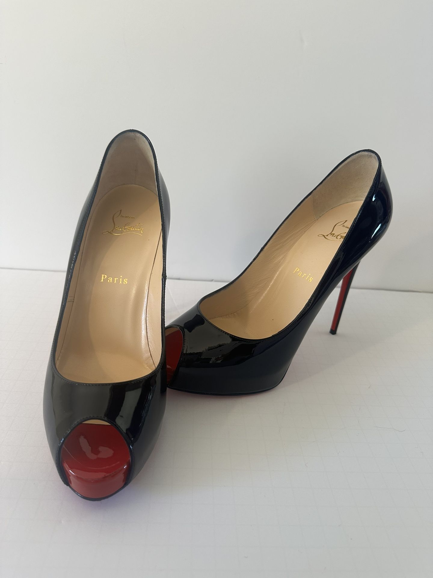 Christian Louboutin Prive Open Toe Pump