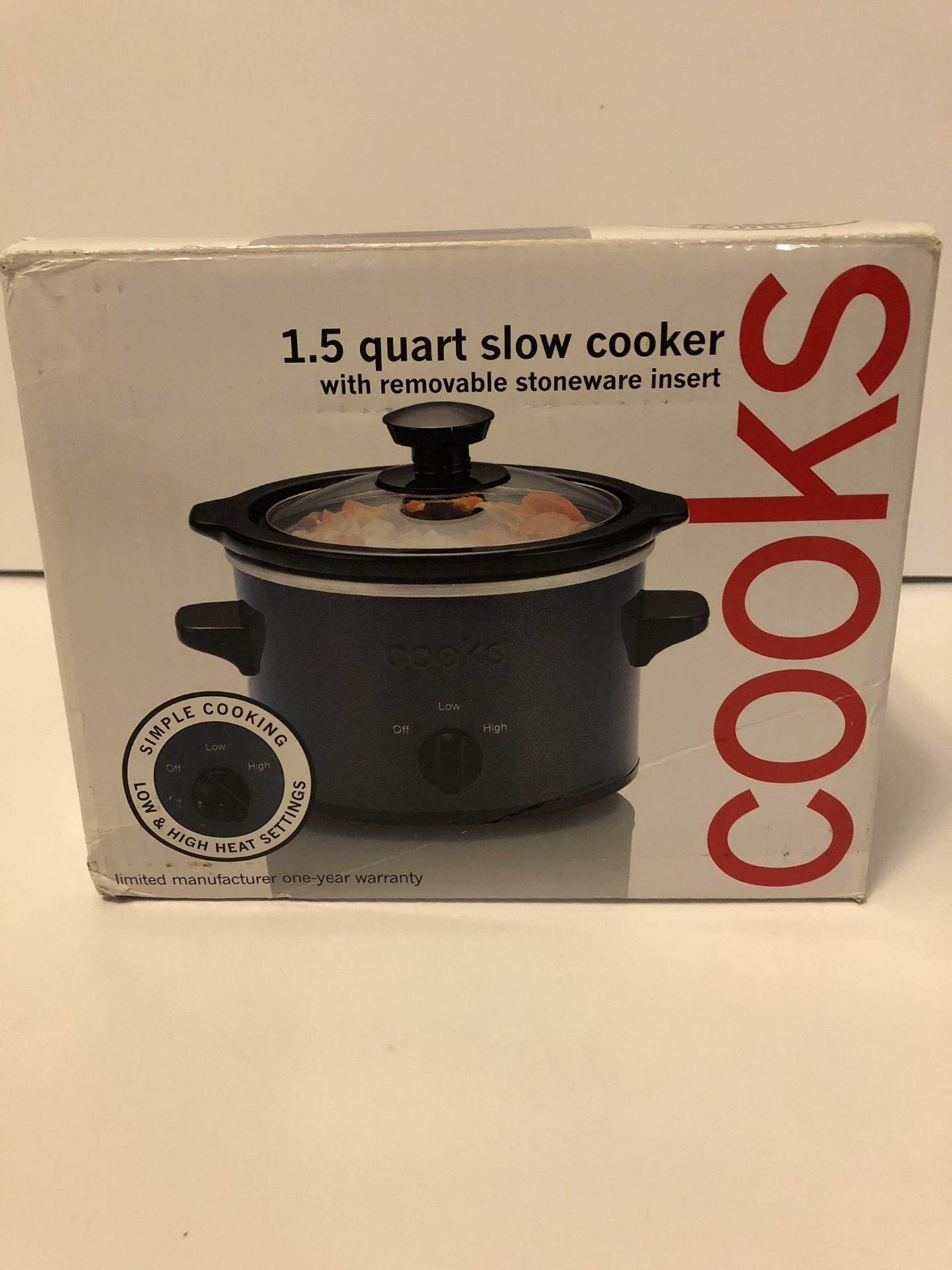 Cooks 1.5 Slow Cooker