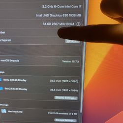 Mac Mini Intel 2018 64gb Rams 2tb Ssd 