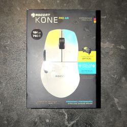 Roccat Kone Pro Air Wireless Gaming Mouse White