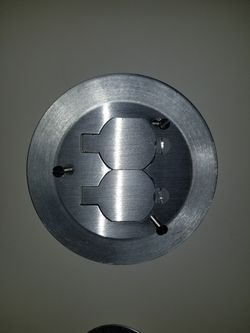 Steel City Aluminun Floor Box plate