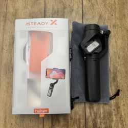 Hohem iSteady X Folding Smartphone Gimbal Stabilizer - Black - Slightly Used