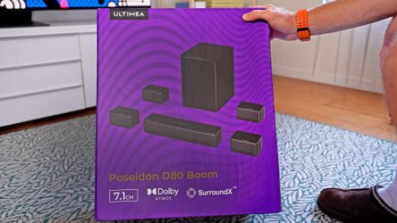 Ultimea Poseidon D80 Boom 7.1 Soundbar System – Like New