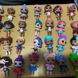 Lol dolls $75 for all