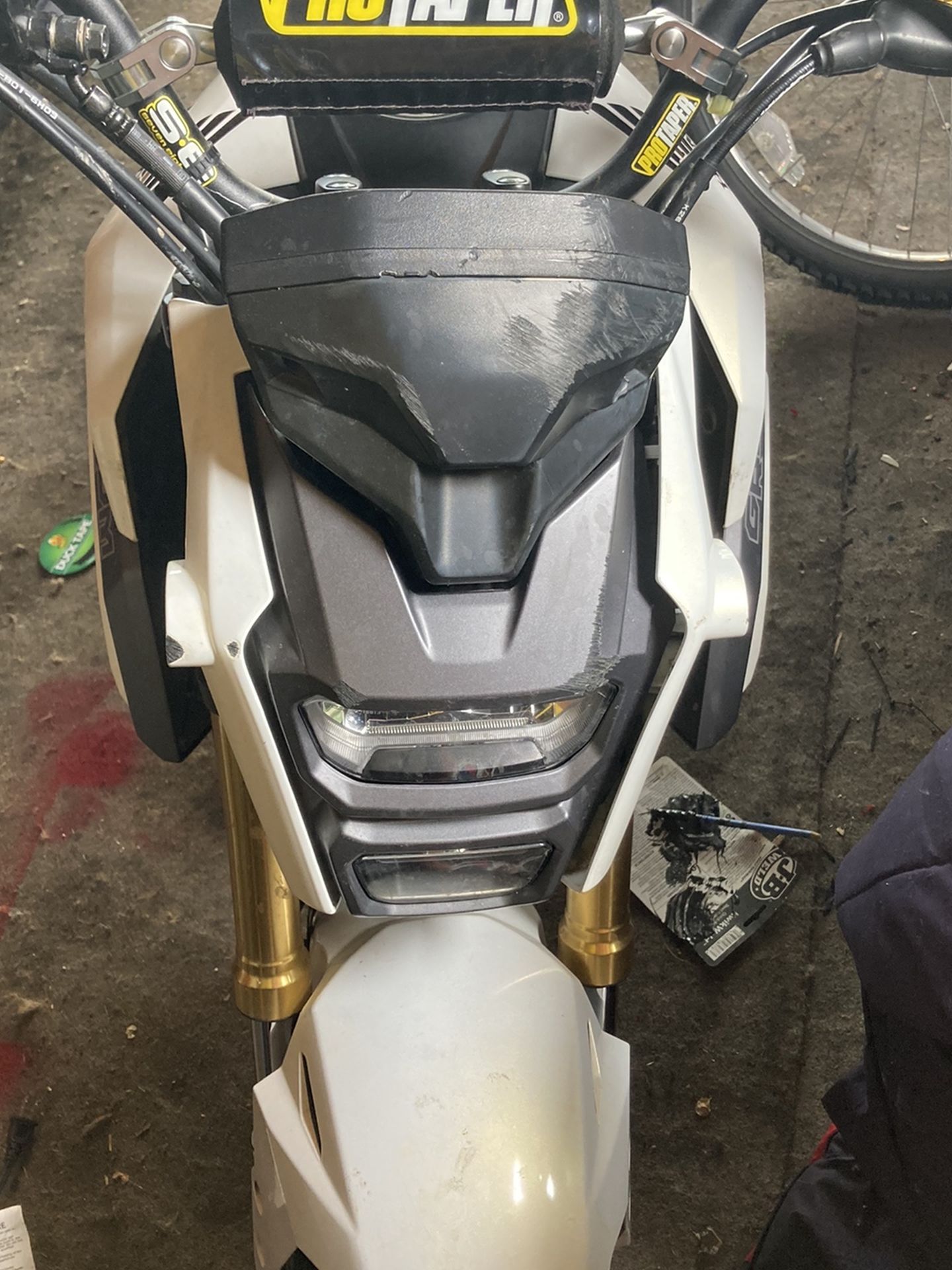 2020 honda grom wheelie bar