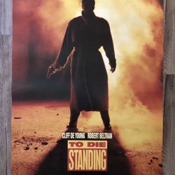 90’s Action Crime Movie Poster