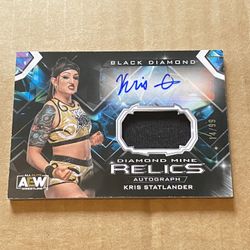 Kris Statlander Auto Relic 14/99 Card # DMA-KS
