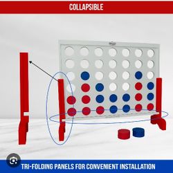 Premium Wood Bolaball  4 In a Row Indoor/Outdoor Hame