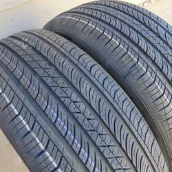 2 New Old Stock 225 60 18 Continental Pro Contact TX Tires Date 2017