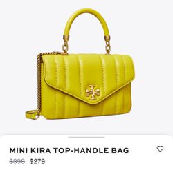 Tory Burch Mini Kira Top Handle Bag