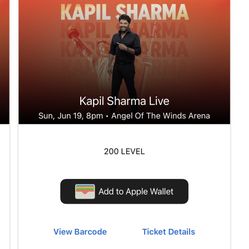 Kapil Sharma Live Tickets 