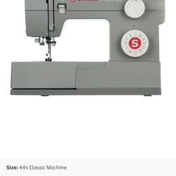 Brand-new Sewing Machine, Singer HD44S Heavy Duty, Grey