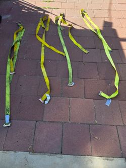 Truck trailer straps