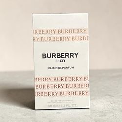 This is a 100ml bottle of Burberry Her Elixir de Parfum.