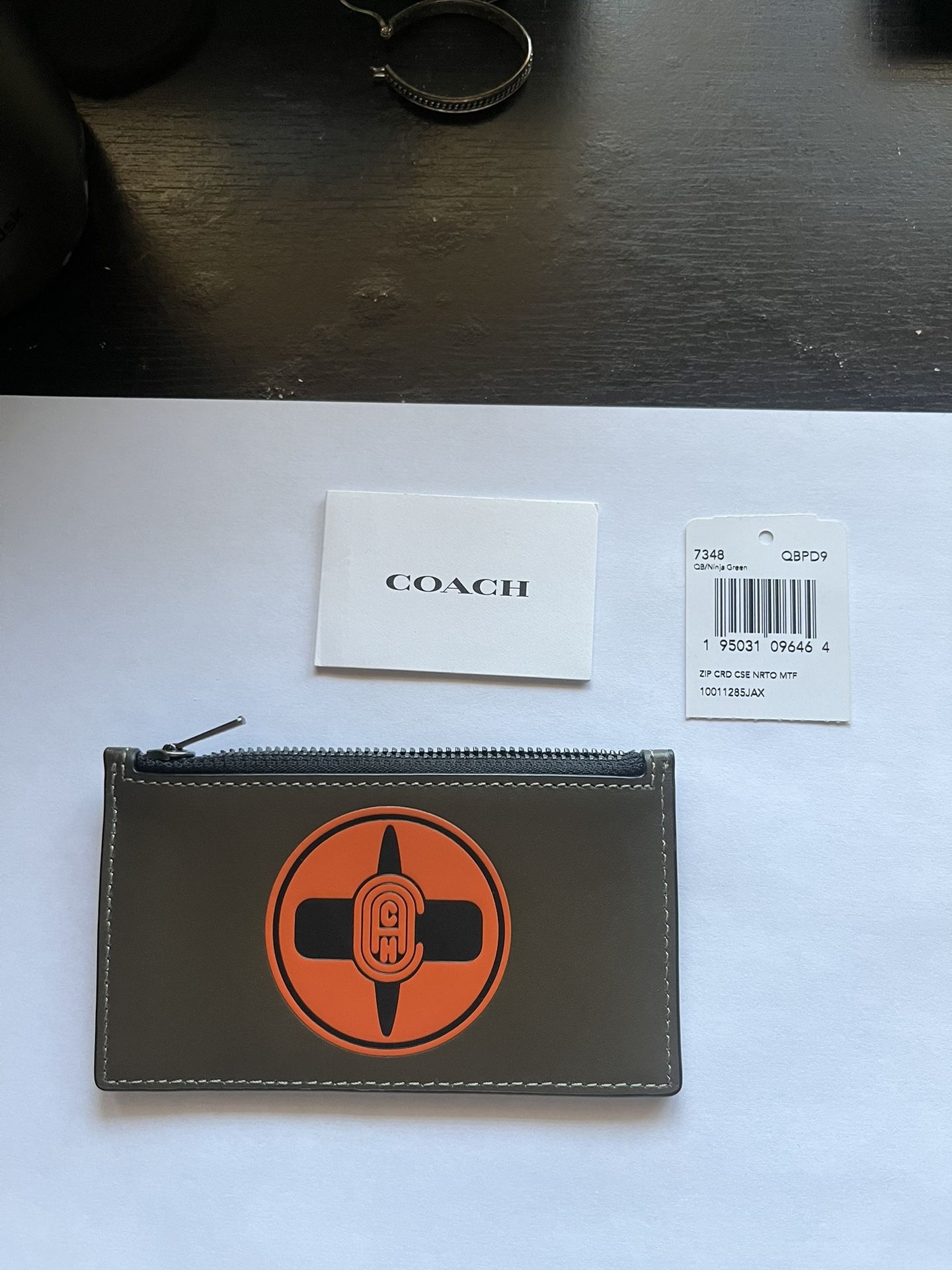 Authentic Coach x Michael B. Jordan Naruto Wallet w/ Tags