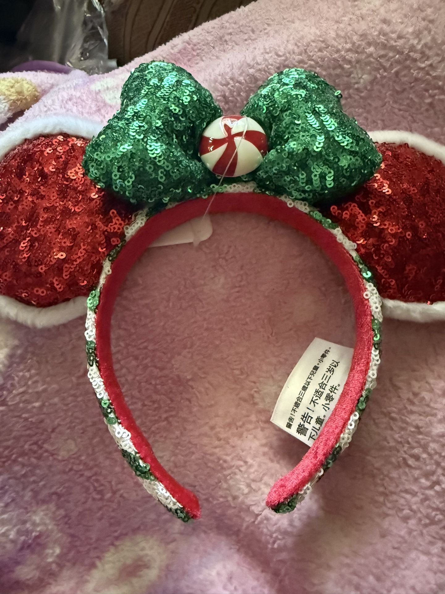 Disney Peppermint Candy Christmas Ears