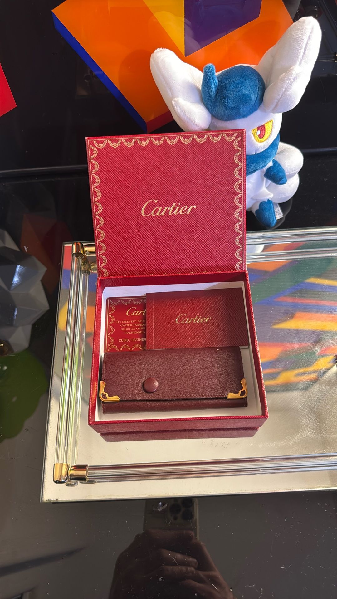 Cartier Key Ring Holder Like New Almost.