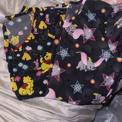 Nurse Scrubs Disney Theme