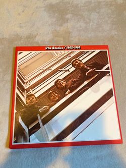 Beatles 1(contact info removed) Red 1973 2LP 1st Apple SKBO 3403 Press Lyrics Inner Sleeves