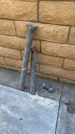 Garage Door Broken Spring Opener Off Track Adjustment Replace And Parts