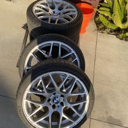 BMW E46 M3 Avant- Garde m310 Wheel With Tires 
