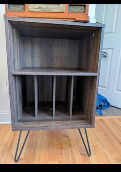 Mid Century Modern Record Cabinet