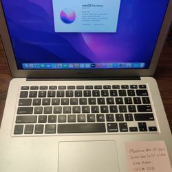 MacBook Air 2015 13" Intel Core i5-4th Gen Processor, 8gb Ram,128gb SSD, MacOS Monterey, Office Pack
