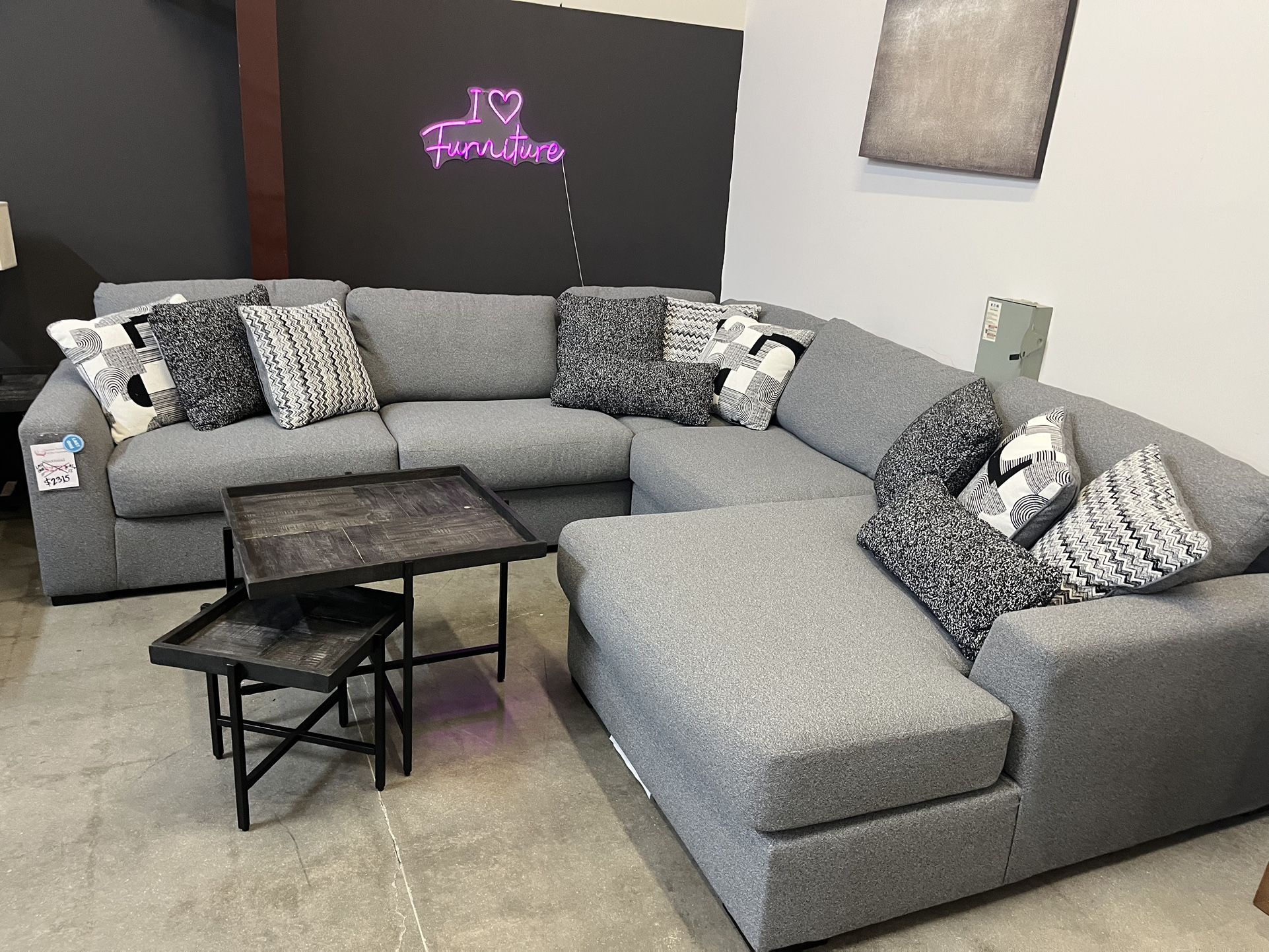 Floor Model Sectional