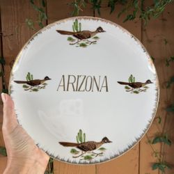 Vintage Arizona souvenir collectible plate 