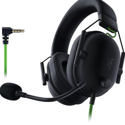 Razer BlackShark V2 X Gaming Headset: 7.1 Surround Sound - 50mm Drivers - Memory Foam Cushion - For PC, PS4, PS5, Switch - 3.5mm Audio Jack - Black