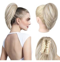 Ponytail Extension, 10" Short Claw Clip in Ponytail Hair Extensions