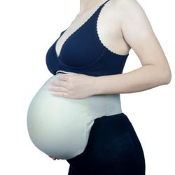 Super Cute Baby Bump/ Fabric/ New/ $40 Cash Only/ Blue Diamond And Rainbow 