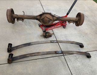 1969 Camaro rear end with mono leaf springs