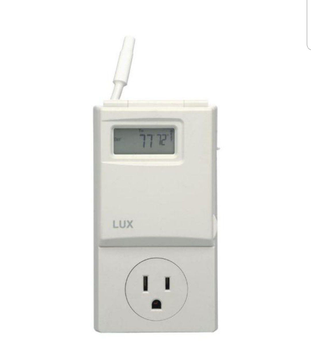 Lux 5-2-Day Outlet Programmable Thermostat