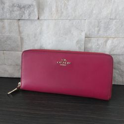 Pink Coach Wallet