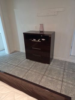 Bedroom set with mattress