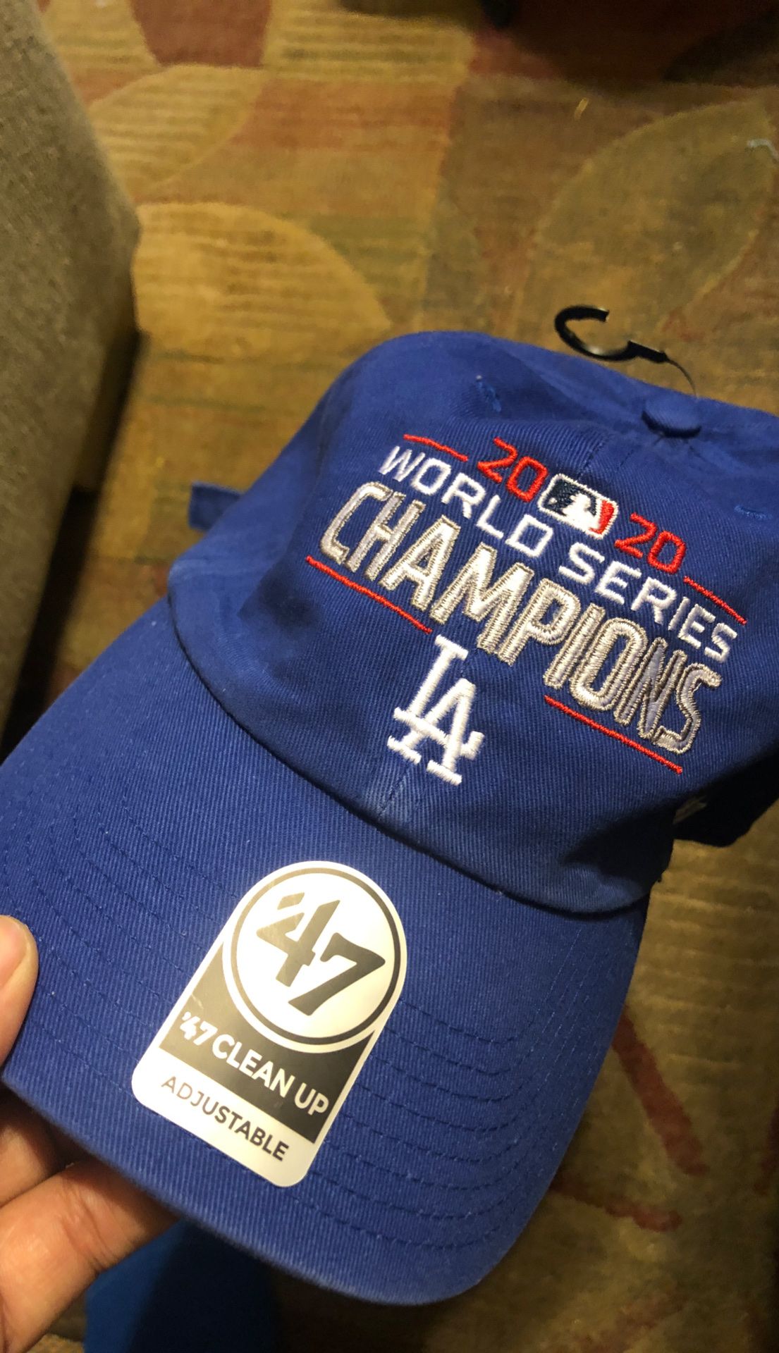 World Series Champions Dodgers Hat