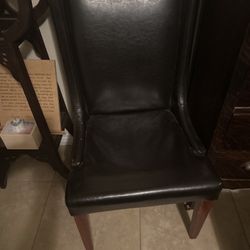 Black Modern Dining Room, Chairs Set Of 6