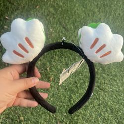 Disney Tokyo Disneyland Mickey Sandwich Bao Buns Headband