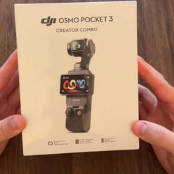 New Osmo Pocket 3, Vlogging Camera  