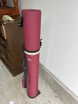 Tour Caddy Golf Club Set Protective Travel Case Rolling Wheels 