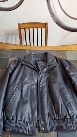 Charles Kline Mens Leather Jacket