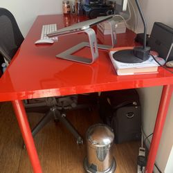 IKEA Desk And “alex” Filing Cabinet