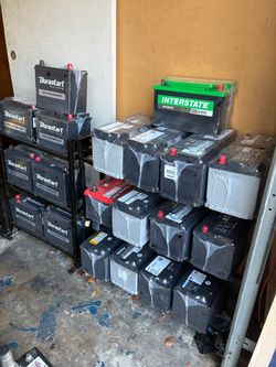 Car batteries