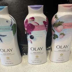 Olay Body wash  $ 5 Each 