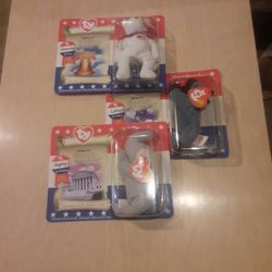 1999 McDonalds Beanie Babies American Trio