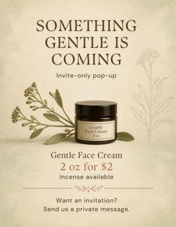 Gentle Face Cream 2 oz