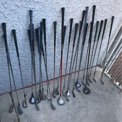 Assorted Golf Clubs