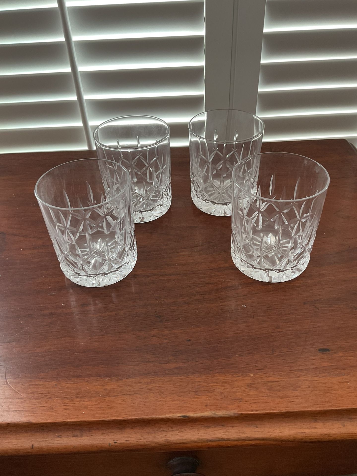 Waterford Crystal Double Old Fashion Glasses